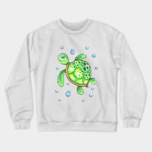 Adorable Sea Turtle Crewneck Sweatshirt